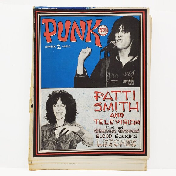 Punk Magazine #2 Vintage 1976 Patti Smith Television Talking Heads Holsmtrom NYC - Picture 1 of 13